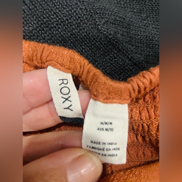 Roxy Pants & Jumpsuits | Roxy Rust Orange Ankle Length Tank Jumpsuit Romper - Picture 3 of 4